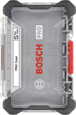 Estuche vacío mediano Bosch PRO para guardar accesorios de herramientas.