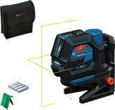 Herramienta niveladora láser verde Bosch GCL 12V-50.