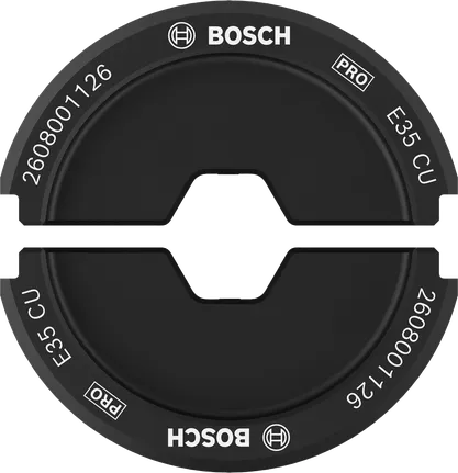 Matriz de crimpeado Bosch PRO E35 CU para cobre de 35 mm².