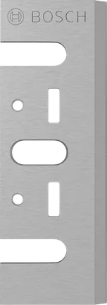 Cuchilla cepilladora Bosch PRO 82 x 29 x 3 mm para un corte suave.