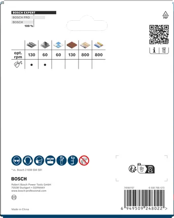 Embalaje de la sierra de corona Bosch EXPERT Multi Material 127×60 mm.