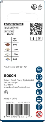 Embalaje de la sierra de corona Bosch EXPERT Construction Material 19 x 60 mm.