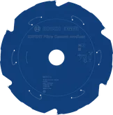 Hoja de sierra circular inalámbrica Bosch EXPERT para fibrocemento, 216 mm.