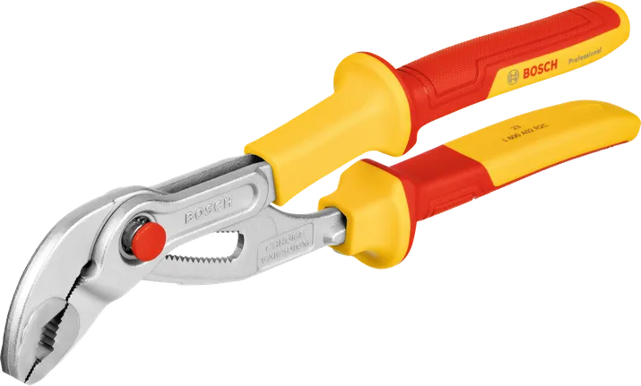 Alicates para bombas de agua Bosch VDE 250 mm cromo vanadio.