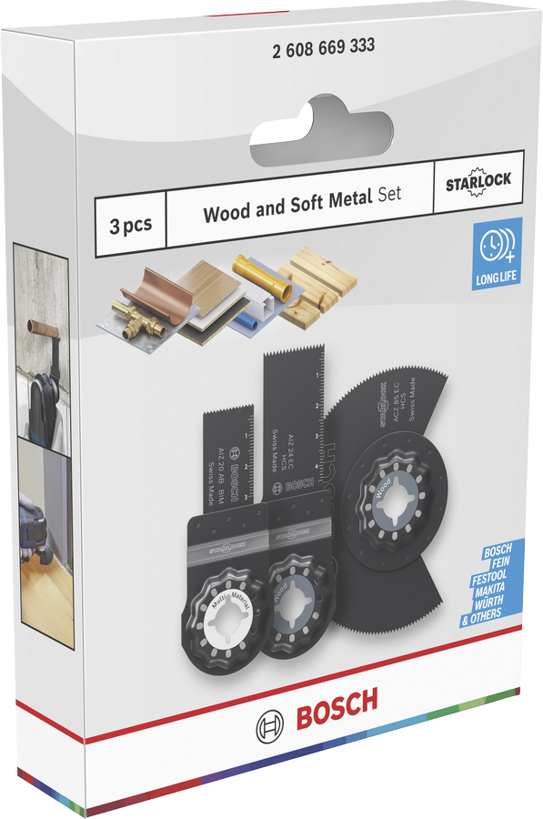 Juego para madera y metal blando