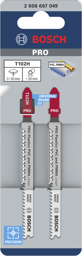 PRO Plastics PVC and PMMA clean T102H