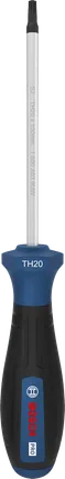 Destornillador Bosch PRO TH20 x 100 mm con mango ergonómico.