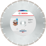 Disco de corte de diamante multimaterial Bosch de 350 mm.