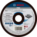 Disco de corte de metal Bosch PRO de 115 x 3 x 22,23 mm.