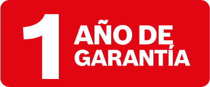 1 año de garantia