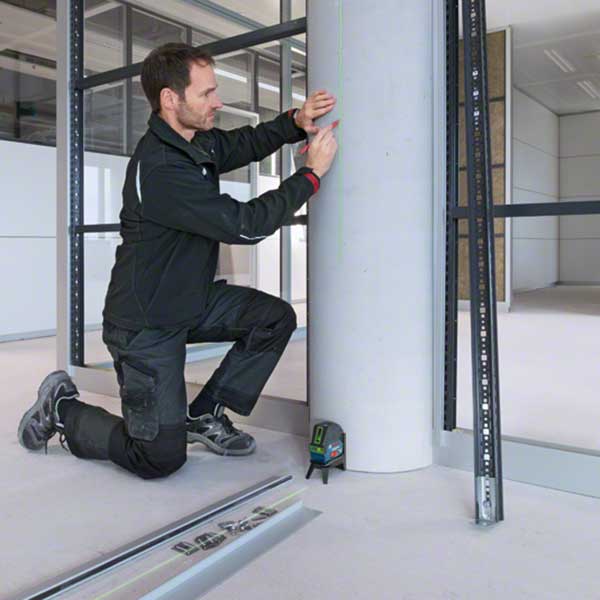 Nivel Láser GCL 2-15G + kit + Base RM1