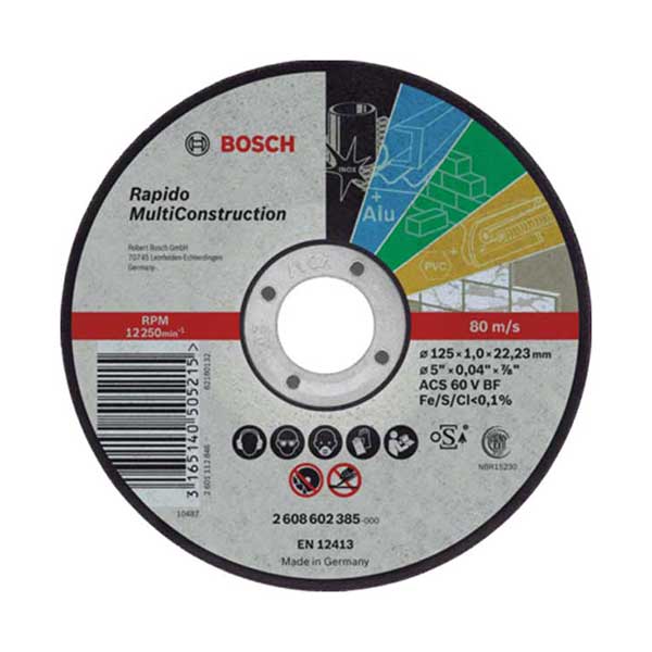 Disco Abrasivo Corte-Multiconstruction