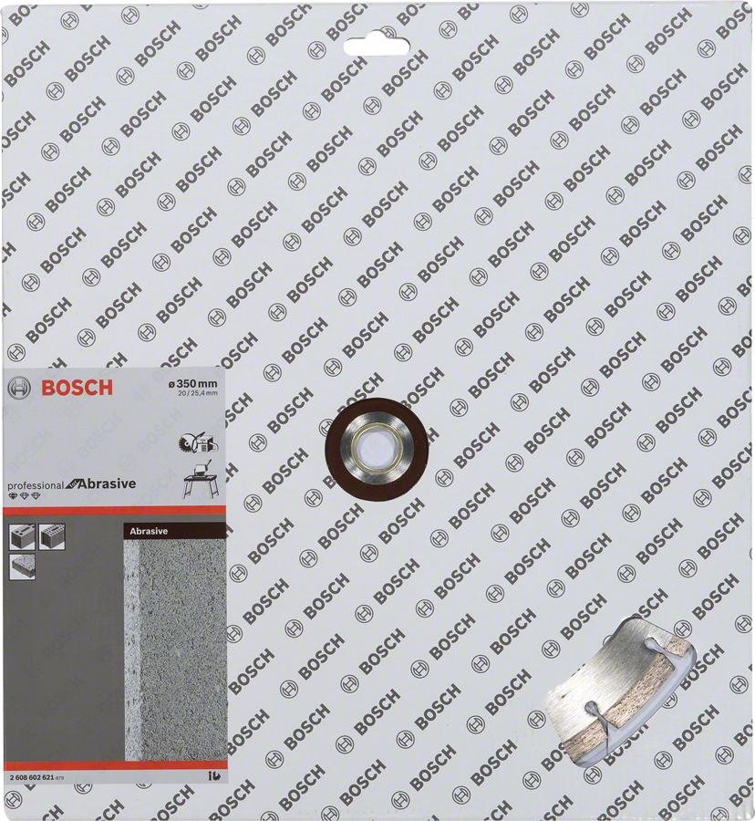 Disco de corte abrasivo Bosch para corte de metal.