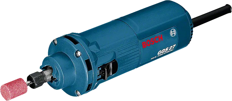 Amoladora recta Bosch GGS 27 con 27.000 rpm.