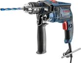 Taladro de impacto Bosch GSB 13 con potencia de entrada de 650W.