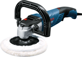 Pulidora Bosch GPO 12 CE con control de velocidad variable.