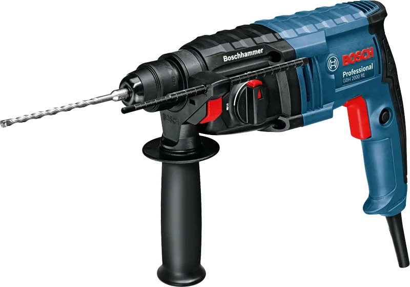 Martillo perforador Bosch GBH 2-20 D con mango SDS plus.