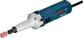 Amoladora recta Bosch GGS 27 L con broca de amolar.