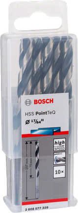 Brocas Bosch HSS PointTeQ de 17/64″.