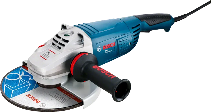 Herramienta amoladora angular eléctrica Bosch .