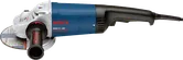Amoladora angular eléctrica Bosch.