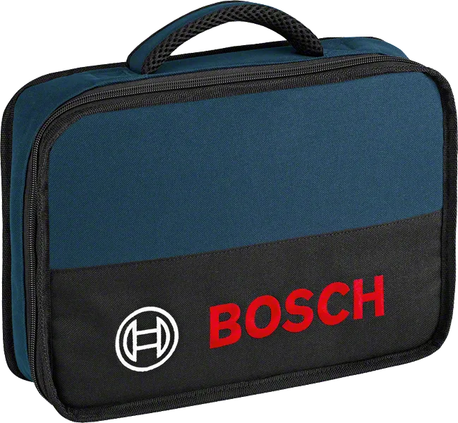 Bolsa para herramientas Bosch Professional 12 V con asa de transporte.