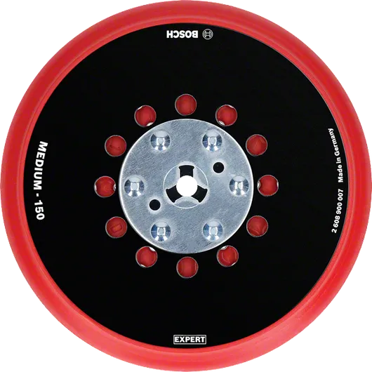 Plato lijador multiagujero Bosch EXPERT 150 mm medio.