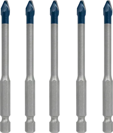 Juego de brocas de cerámica dura Bosch EXPERT HEX-9 de 6 mm.