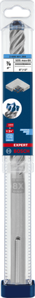 Broca para taladro percutor Bosch SDS max-8X de 7/8″.