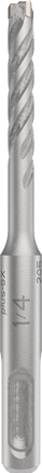 Broca para taladro percutor Bosch PRO SDS plus-5X de 1/4 de pulgada.