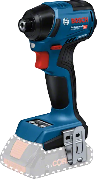 Atornillador de impacto inalámbrico Bosch GDR 18V-220 con batería ProCORE.