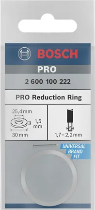 Anillo reductor Bosch PRO 30×1,5×25,4 mm.