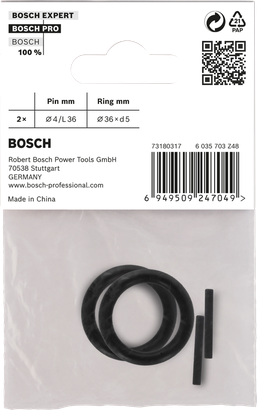 Juego de perno y anillo de retención para llaves tubo PRO Impact