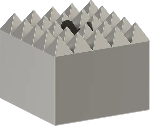 Cabezal de casquillo de acero Bosch PRO SDS max-4C, 60 x 60 mm.