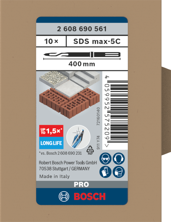 PRO SDS max-5C Set
