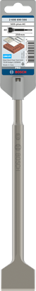Cincel de pala Bosch SDS plus-4C de 40×250 mm.