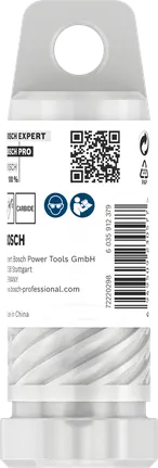 Fresa anular Bosch PRO Metal TCT de 16 x 35 x 75 mm.