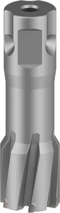 Fresa anular Bosch PRO Metal TCT de 22 x 35 x 75 mm.