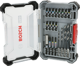 Juego de herramientas de impacto Bosch PRO Impact Metal Set de 20 piezas para taladrar y atornillar.