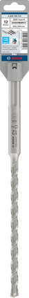 Broca para taladro percutor Bosch PRO SDS max-4 de 12 x 200 x 340 mm.