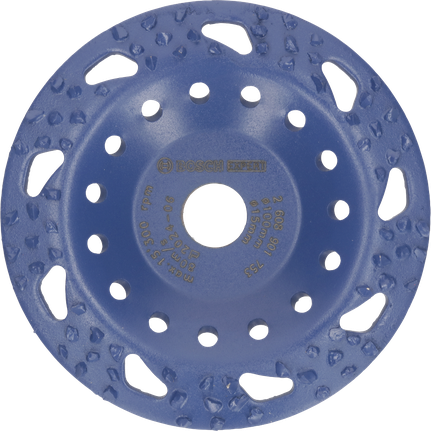 Cabezal de desbaste oblicuo grueso de metal duro Bosch EXPERT Multi Material de 100 mm.