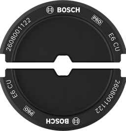 Matriz de crimpeado Bosch PRO E6 CU 6 mm² para cobre.