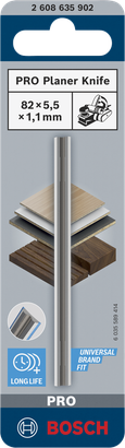 Cuchillo de cepillo PRO