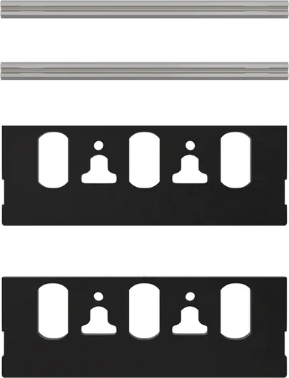 Juego de cuchillos para cepilladora Bosch PRO de 4 piezas para un cepillado preciso.