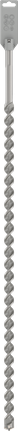 Broca para taladro percutor Bosch PRO SDS max-4 de 1 pulgada x 36 pulgadas.