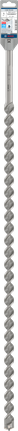 Broca percutora Bosch PRO SDS max-4 de 1 pulgada para hormigón.