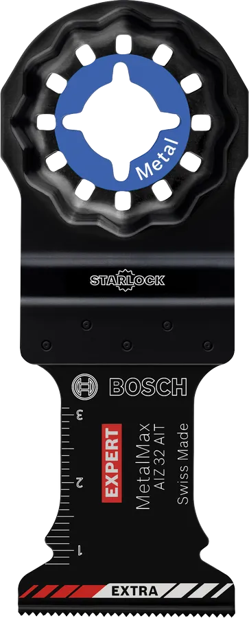 Hoja de corte por inmersión Bosch EXPERT AIZ 32 AIT MetalMax para metal.
