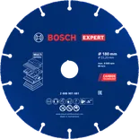 Disco de corte de carburo multimaterial Bosch EXPERT de 180 mm.