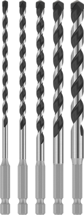 Juego de brocas Bosch PRO HEX-5, 5 piezas de tamaños surtidos.