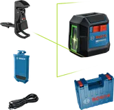 Herramienta niveladora láser Bosch GLL 2-15 G con estuche.